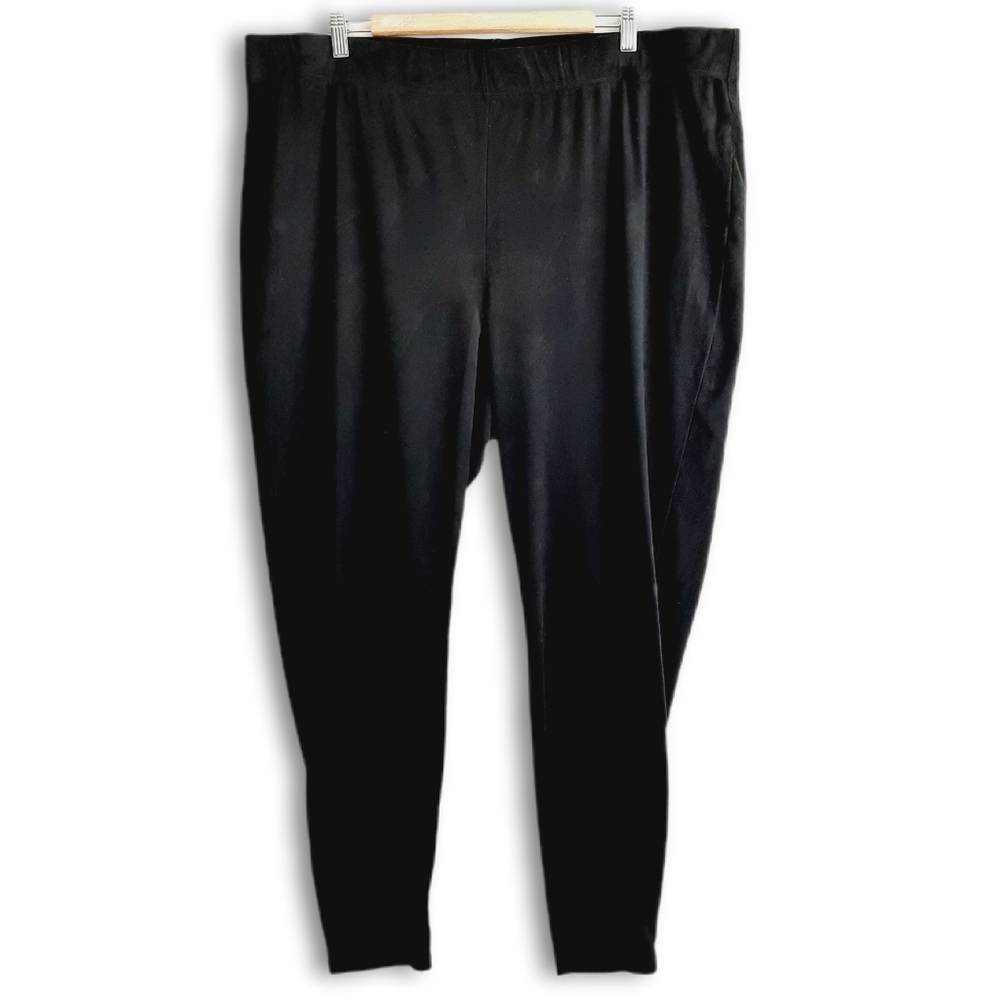 PENNINGTONS - In Every Story Pull-on Stretch Leggings Elastic Waist Black Sz 3X